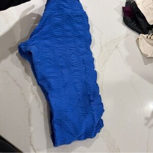 Booty by Brabants Blue Textured Leggings